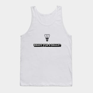 Cool Badminton Tank Top